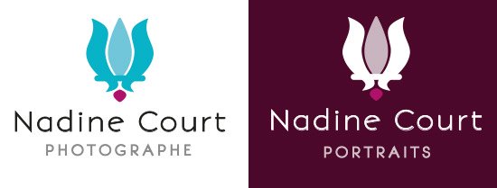 Refonte du logo de Nadine Court