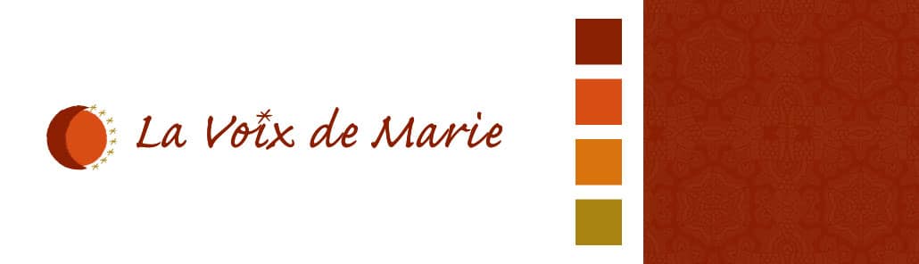 création de logo la voix de marie