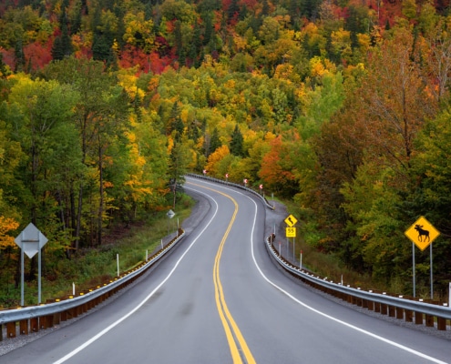 Départ au Québec