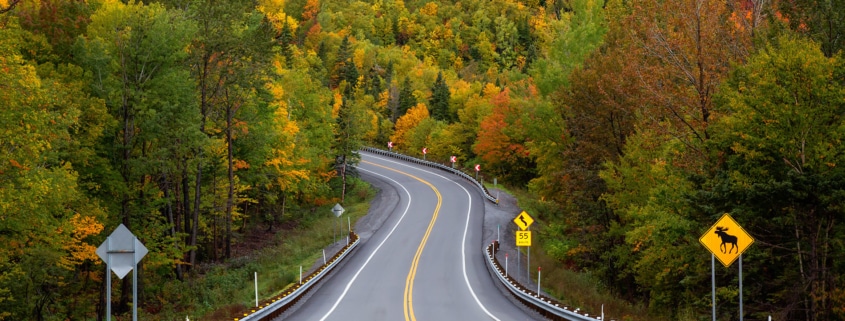 Départ au Québec