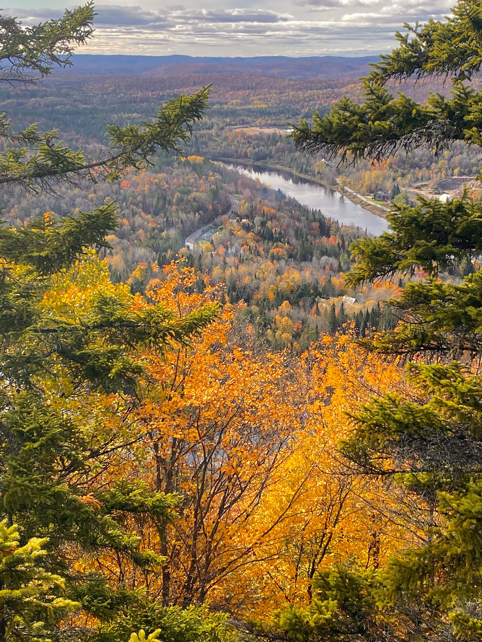 Tout en haut du mont Otis