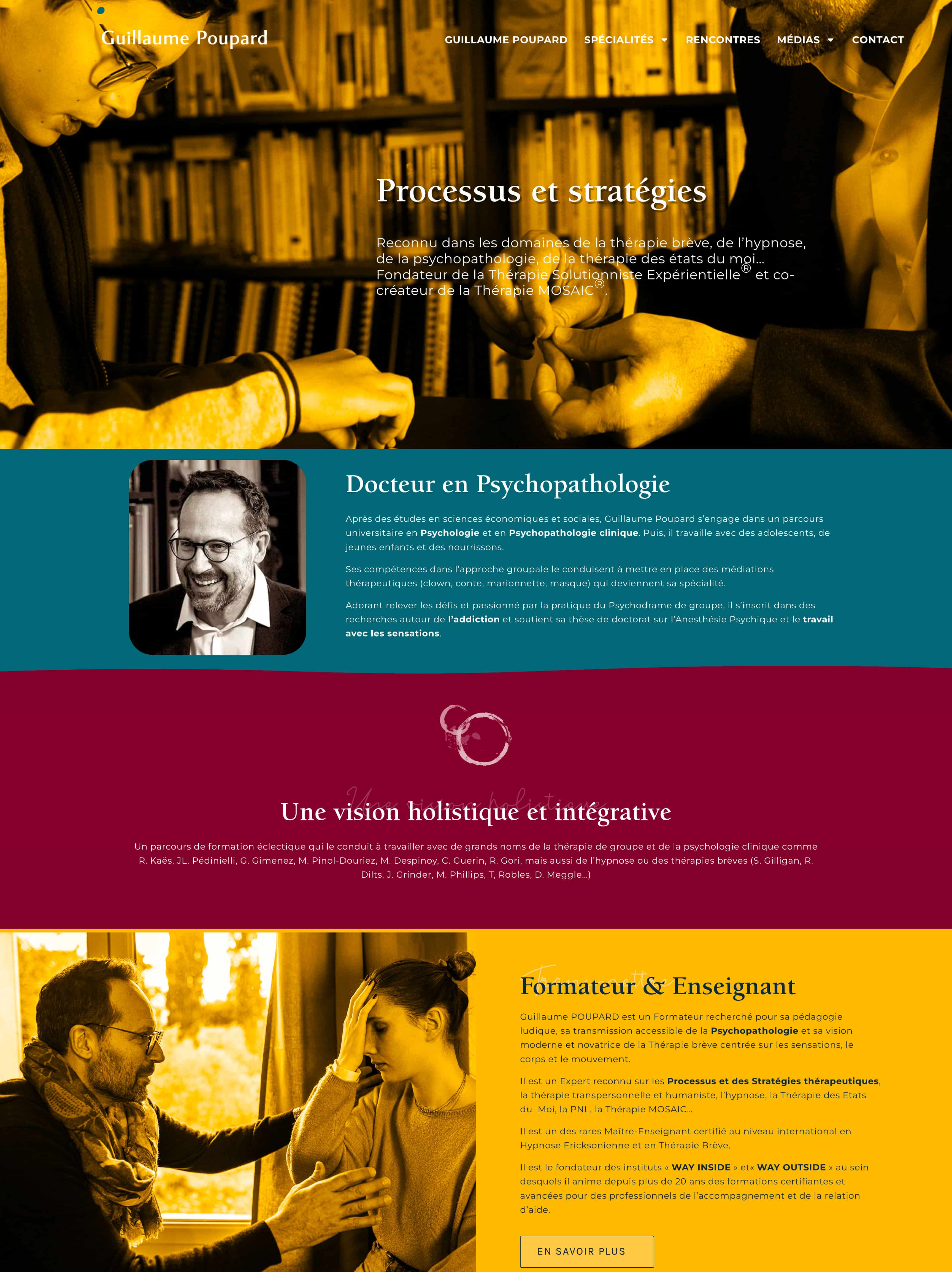 Creation de site WordPress Guillaume Poupard 01